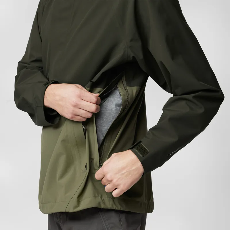 Fjallraven Vardag Hydratic Anorak Mens in Deep Forest Laurel Green-5
